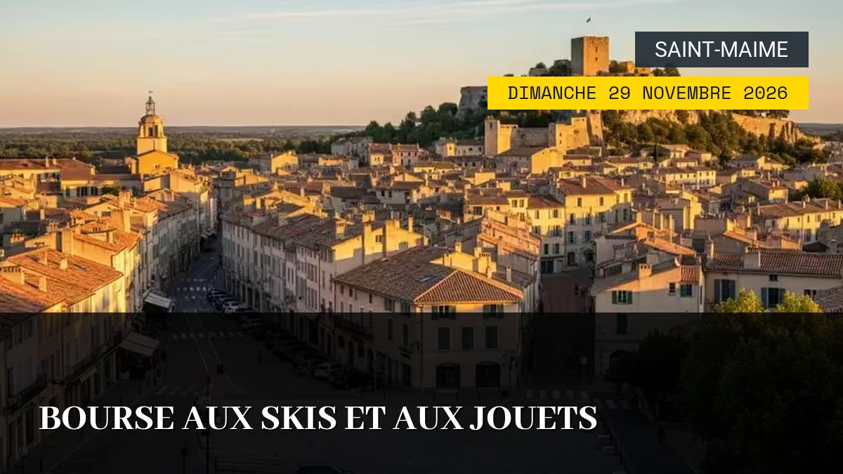 Affiche de l'événement : Bourse aux skis et aux jouets – Dimanche 29 Novembre 2026