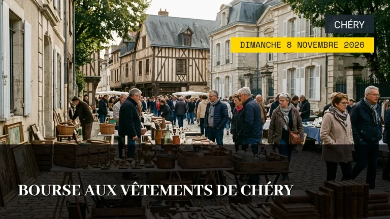 Bourse aux vêtements de Chéry – Dimanche 8 Novembre 2026