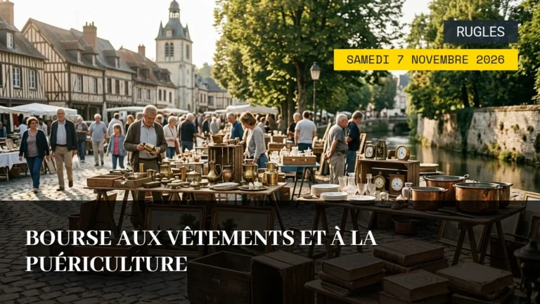 Bourse aux Vêtements et à la Puériculture — Du Samedi 7 Novembre 2026 au Dimanche 8 Novembre 2026