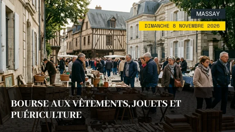 Bourse aux Vêtements, Jouets et Puériculture – Dimanche 8 Novembre 2026