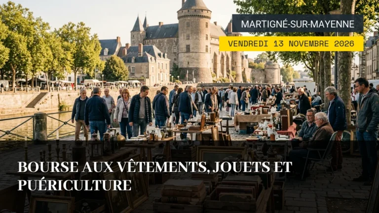 Bourse aux Vêtements, Jouets et Puériculture — Du Vendredi 13 Novembre 2026 au Samedi 14 Novembre 2026