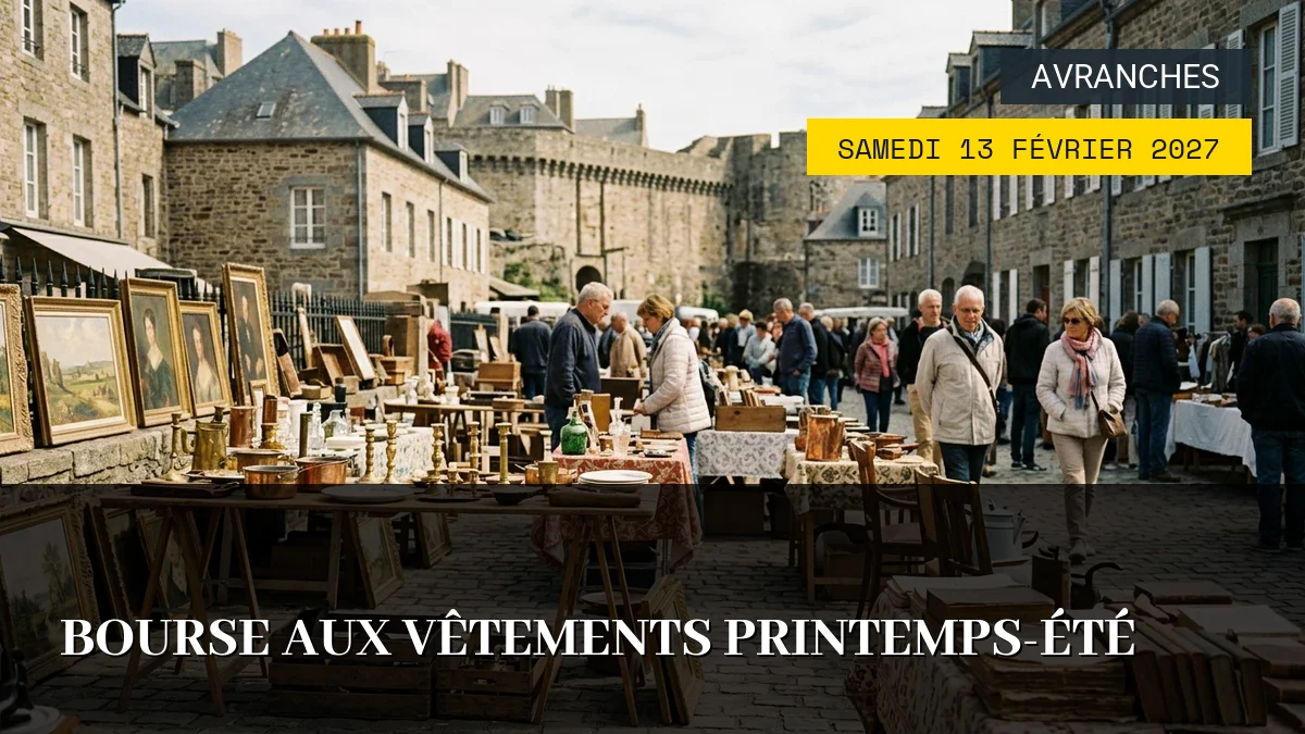 Affiche de l'événement : Bourse aux Vêtements Printemps-Été — Du Samedi 13 Février 2027 au Dimanche 14 Février 2027