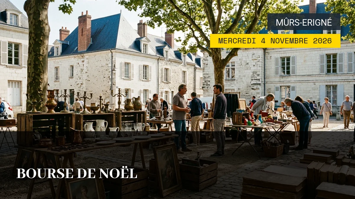 Affiche de l'événement : Bourse de Noël – Mercredi 4 Novembre 2026