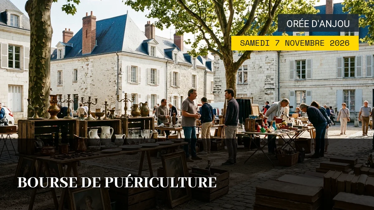 Affiche de l'événement : Bourse de Puériculture — Du Samedi 7 Novembre 2026 au Dimanche 8 Novembre 2026