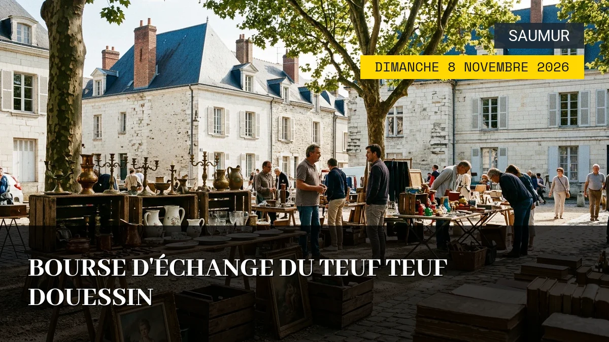 Affiche de l'événement : Bourse d&rsquo;Échange du Teuf Teuf Douessin – Dimanche 8 Novembre 2026