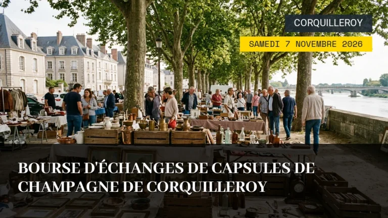 Bourse d’Échanges de Capsules de Champagne de Corquilleroy – Samedi 7 Novembre 2026