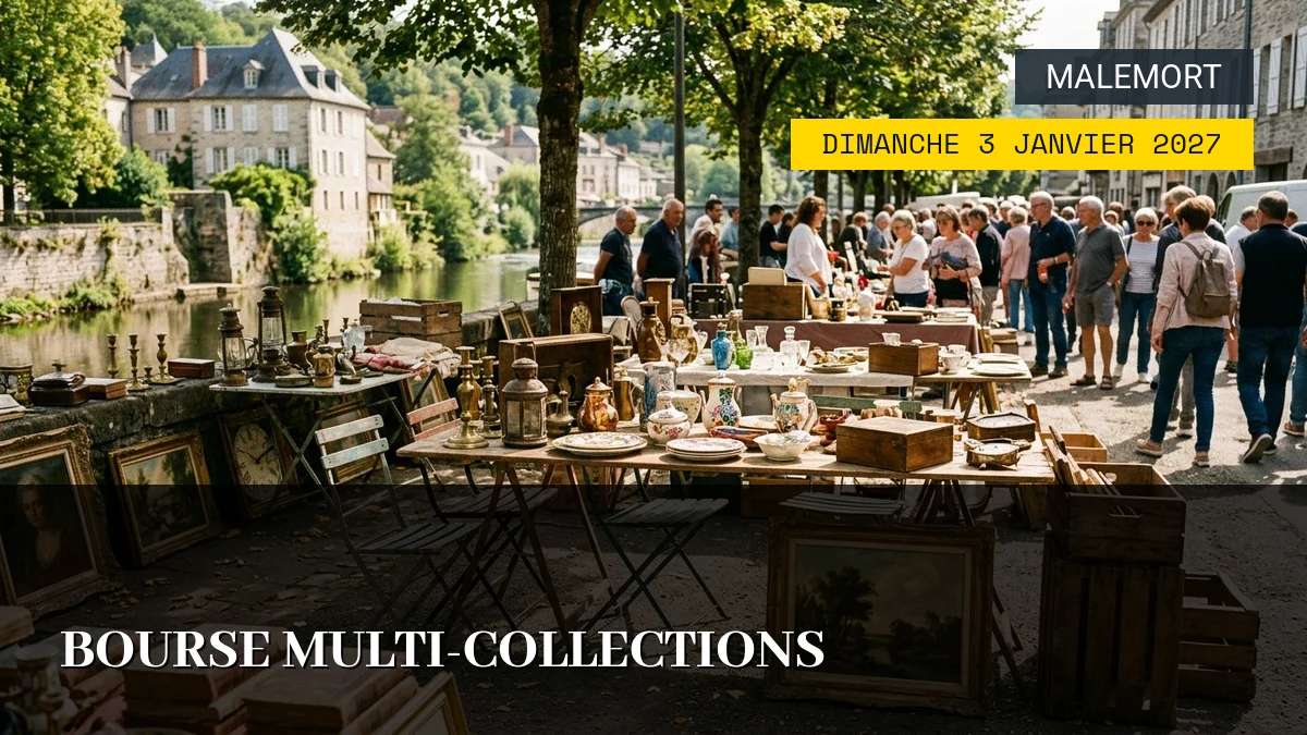 Affiche de l'événement : Bourse Multi-Collections – Dimanche 3 Janvier 2027