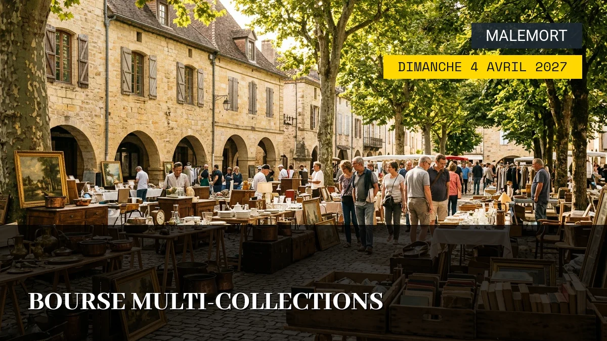 Affiche de l'événement : Bourse Multi-Collections – Dimanche 4 Avril 2027