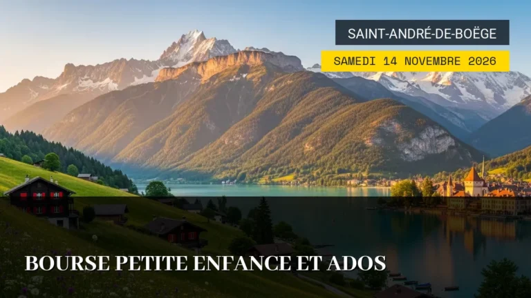 Bourse Petite Enfance et Ados — Du Samedi 14 Novembre 2026 au Dimanche 15 Novembre 2026