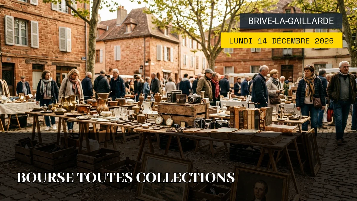 Affiche de l'événement : Bourse Toutes Collections – Lundi 14 Décembre 2026
