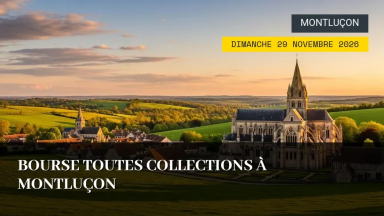 Bourse Toutes Collections à Montluçon – Dimanche 29 Novembre 2026