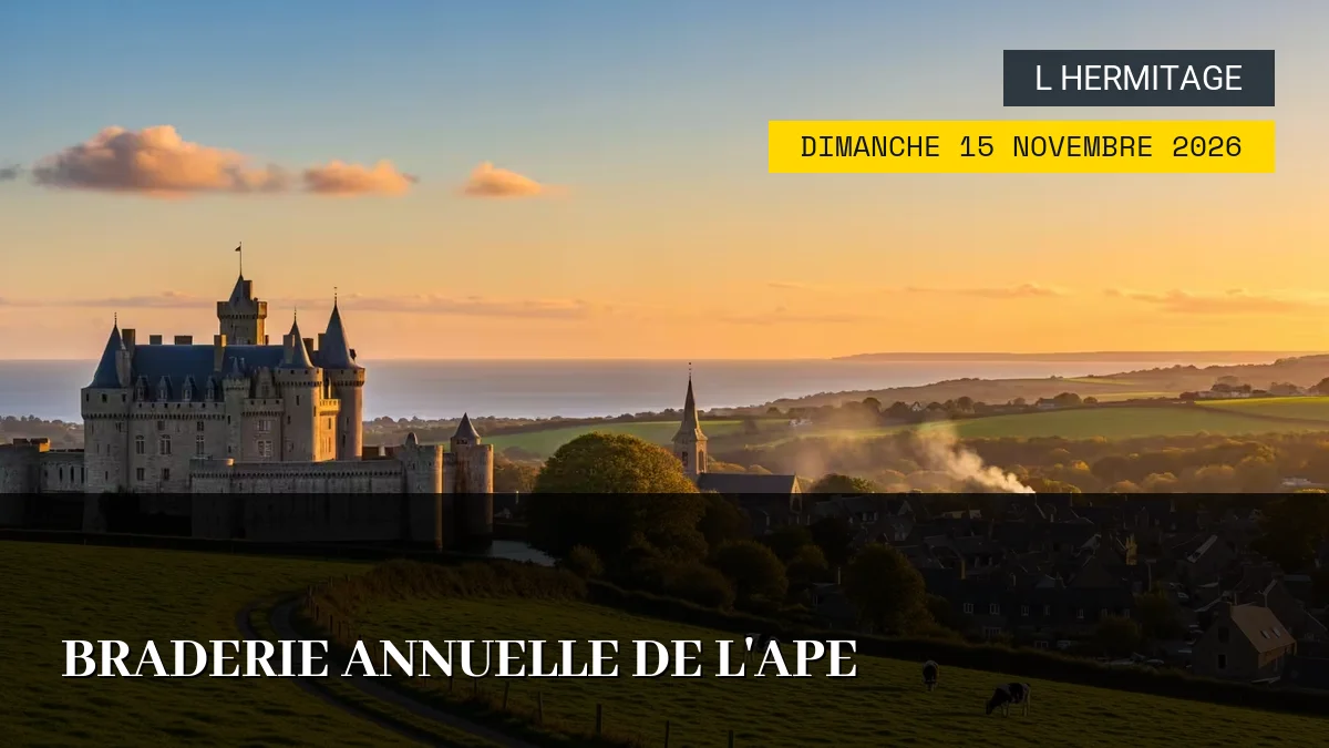 Affiche de l'événement : Braderie Annuelle de l&rsquo;APE – Dimanche 15 Novembre 2026