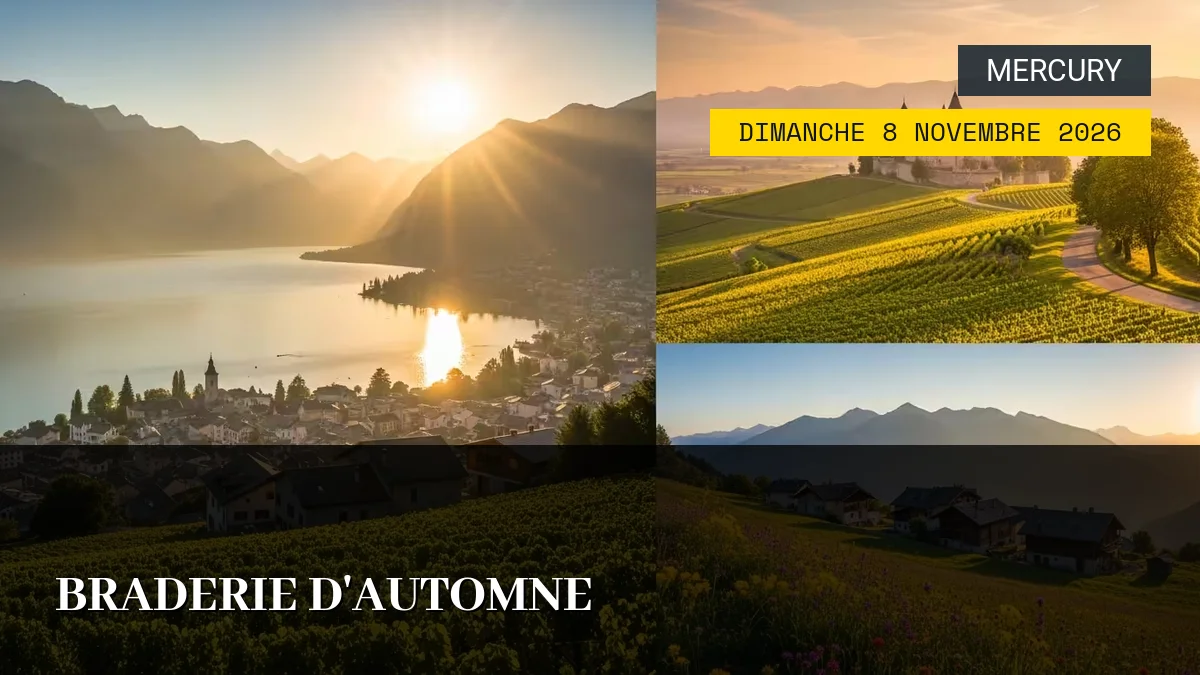 Affiche de l'événement : Braderie d&rsquo;Automne – Dimanche 8 Novembre 2026