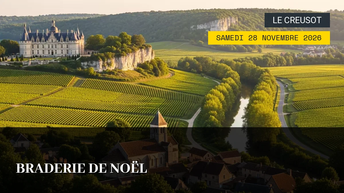 Affiche de l'événement : Braderie de Noël – Samedi 28 Novembre 2026