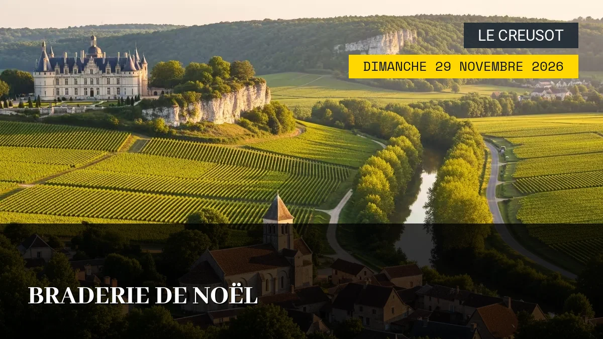 Affiche de l'événement : Braderie de Noël – Dimanche 29 Novembre 2026