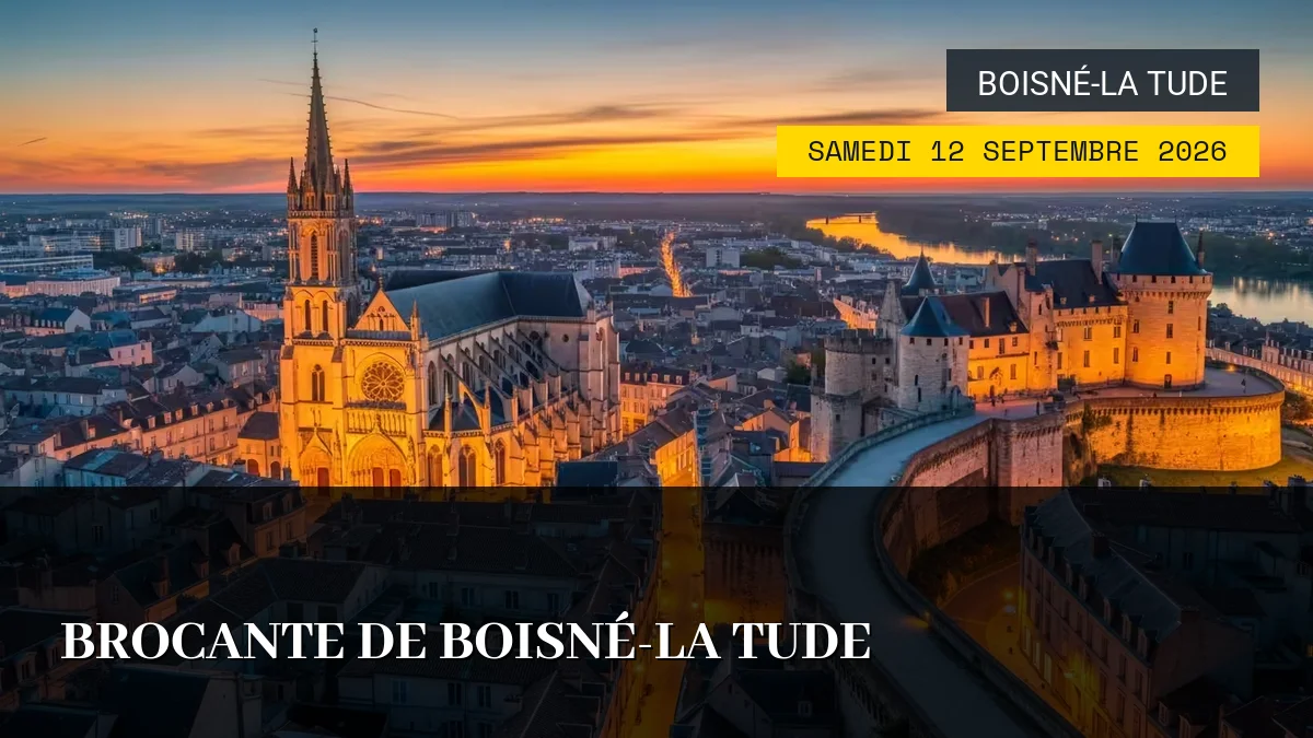 Affiche de l'événement : Brocante De Boisné-La Tude – Samedi 12 Septembre 2026