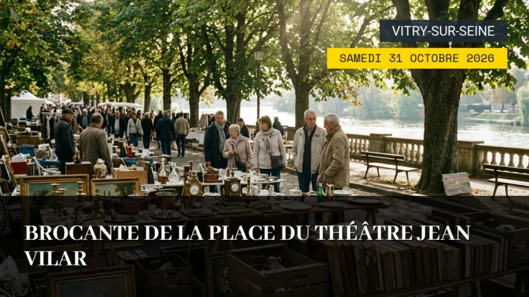 Brocante de la Place du Théâtre Jean Vilar – Samedi 31 Octobre 2026