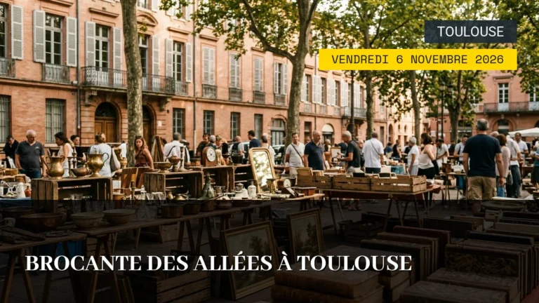 Brocante des Allées à Toulouse – Vendredi 6 Novembre 2026