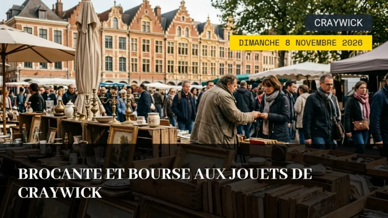 Brocante et bourse aux jouets de Craywick – Dimanche 8 Novembre 2026