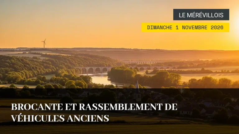 Brocante et Rassemblement de Véhicules Anciens – Dimanche 1 Novembre 2026