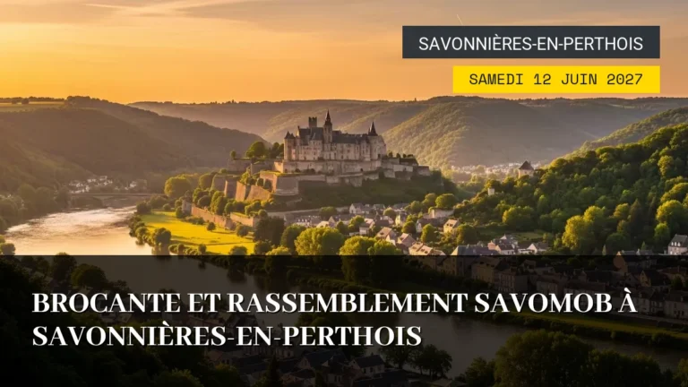 Brocante Et Rassemblement Savomob À Savonnières-en-Perthois – Samedi 12 Juin 2027