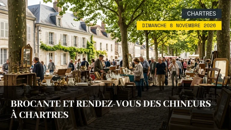 Brocante et Rendez-vous des Chineurs à Chartres – Dimanche 8 Novembre 2026