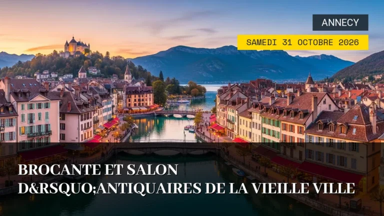 Brocante et Salon d’Antiquaires de la Vieille Ville – Samedi 31 Octobre 2026