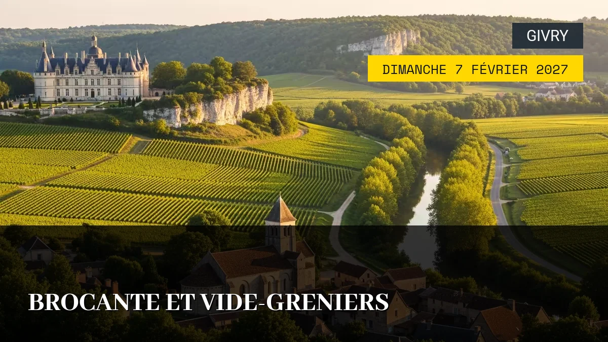 Affiche de l'événement : Brocante et Vide-Greniers – Dimanche 7 Février 2027