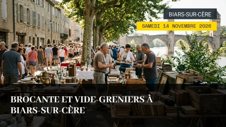 Brocante et Vide-Greniers à Biars-sur-Cère – Samedi 14 Novembre 2026