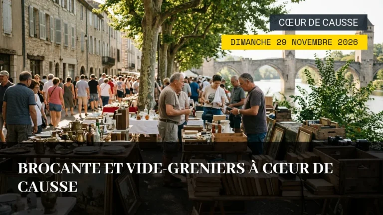 Brocante et Vide-Greniers à Cœur de Causse – Dimanche 29 Novembre 2026