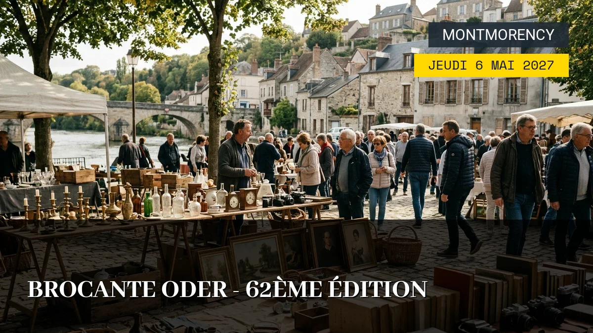 Affiche de l'événement : Brocante ODER – 62ème Édition