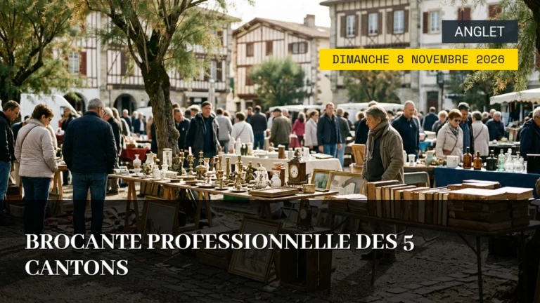 Brocante Professionnelle des 5 Cantons – Dimanche 8 Novembre 2026
