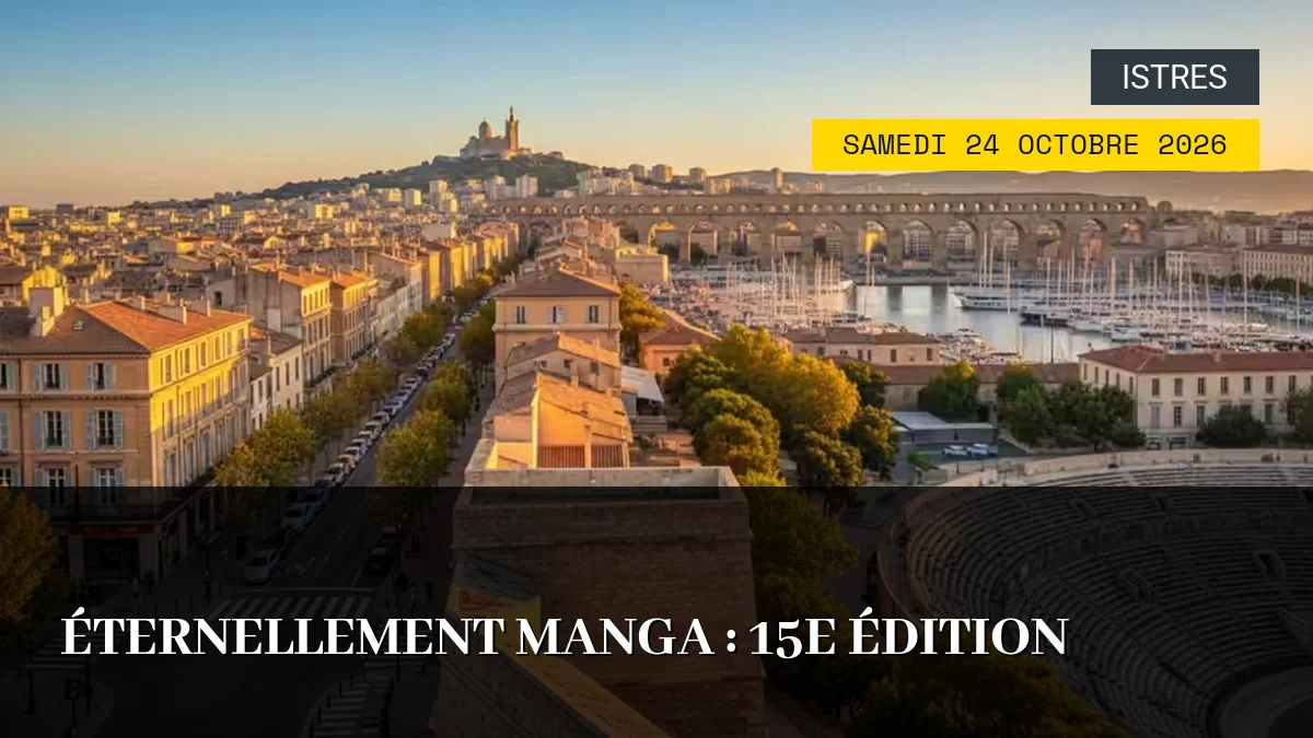 Affiche de l'événement : Éternellement Manga : 15e Édition – Samedi 24 Octobre 2026