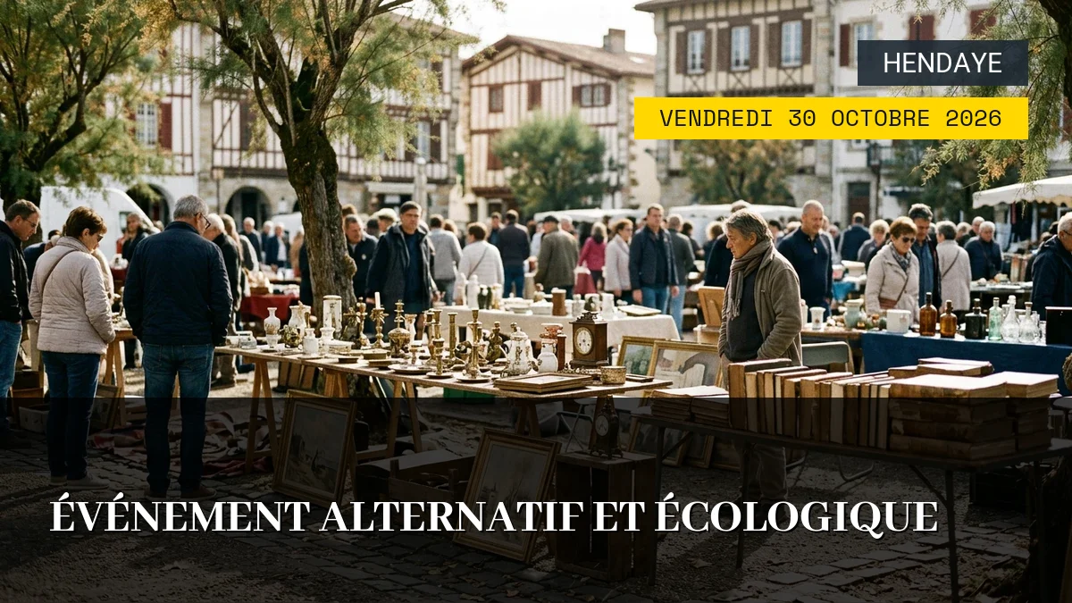 Affiche de l'événement : Événement Alternatif et Écologique — Du Vendredi 30 Octobre 2026 au Samedi 31 Octobre 2026