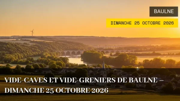 Vide-caves et Vide-greniers de Baulne – Dimanche 25 Octobre 2026
