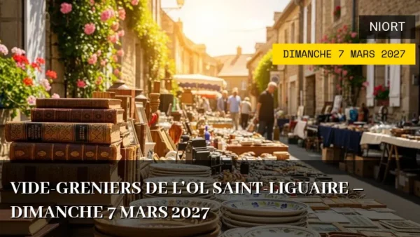 Vide-greniers de l&rsquo;OL Saint-Liguaire – Dimanche 7 Mars 2027
