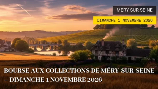 Bourse aux Collections de Méry-sur-Seine – Dimanche 1 Novembre 2026