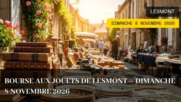 Bourse aux jouets de Lesmont – Dimanche 8 Novembre 2026