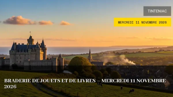 Braderie de jouets et de livres – Mercredi 11 Novembre 2026