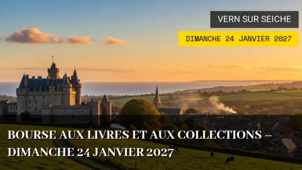 Bourse aux Livres et aux Collections – Dimanche 24 Janvier 2027