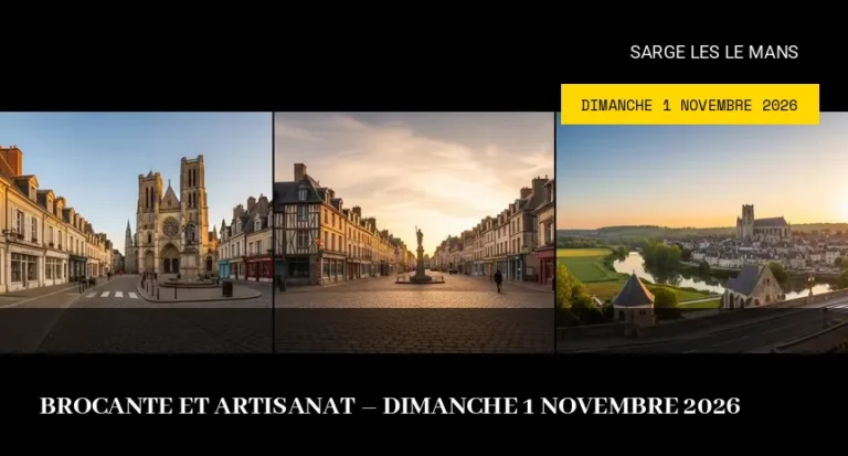 Brocante et artisanat – Dimanche 1 Novembre 2026