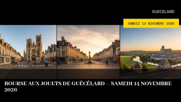 Bourse aux jouets de Guécélard – Samedi 14 Novembre 2026