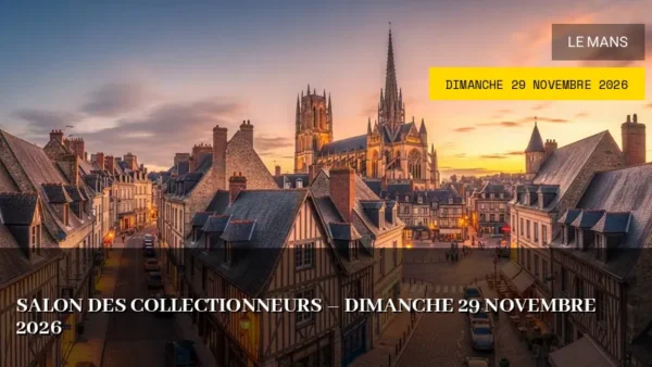 Salon des Collectionneurs – Dimanche 29 Novembre 2026