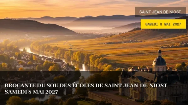 Brocante du Sou des Écoles de Saint-Jean-de-Niost – Samedi 8 Mai 2027