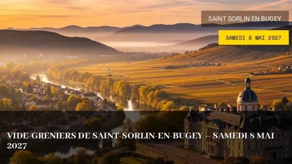 Vide-greniers de Saint-Sorlin-en-Bugey – Samedi 8 Mai 2027