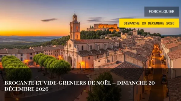 Brocante et Vide-greniers de Noël – Dimanche 20 Décembre 2026