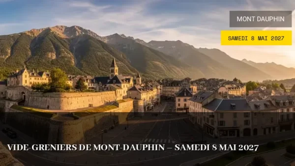 Vide-greniers de Mont-Dauphin – Samedi 8 Mai 2027