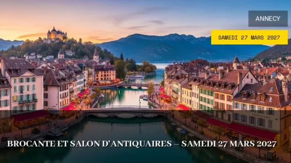 Brocante et Salon d&rsquo;Antiquaires – Samedi 27 Mars 2027