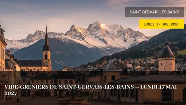 Vide-greniers de Saint-Gervais-les-Bains – Lundi 17 Mai 2027