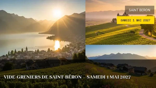 Vide-greniers de Saint-Béron – Samedi 1 Mai 2027